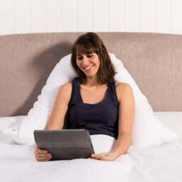 Dorma Full Forever Side Sleeper V-Shaped Pillow - thumbnail 5