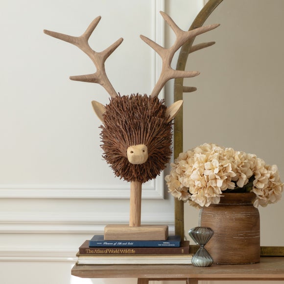 Voyage Maison Stirling Stag Head Ornament - image 1