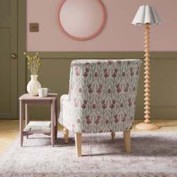 Arianna Tulip Print Occasional Armchair - thumbnail 2