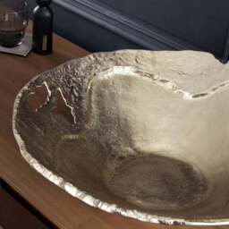 Cast Metal Decorative Bowl - thumbnail 3