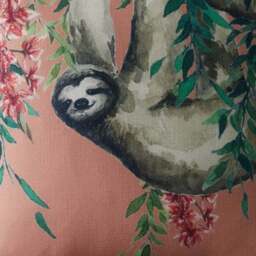 Sloth Jungle Print Cushion - thumbnail 5