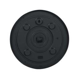Dark Wood Effect Round Wall Clock - thumbnail 5