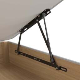 Luxury End Ottoman Bed Frame, Chenille - thumbnail 5