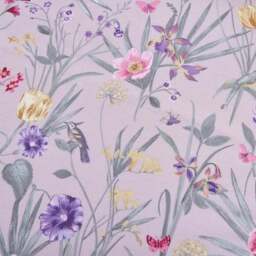 Fleur Floral Reversible Duvet Cover and Pillowcase Set - thumbnail 3