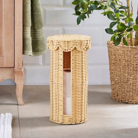 Heart and Soul Scallop Toilet Roll Holder - image 1