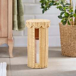 Heart and Soul Scallop Toilet Roll Holder - thumbnail 1