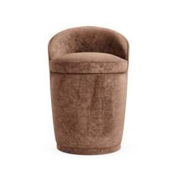 Estelle Luxe Chenille Swivel Storage Stool - thumbnail 6