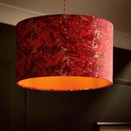 Marble Drum Lamp Shade - thumbnail 2