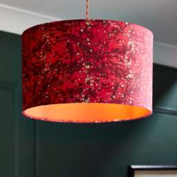 Marble Drum Lamp Shade - thumbnail 1