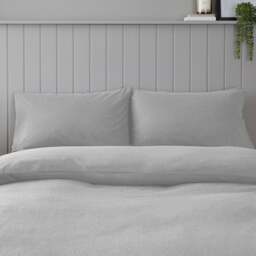 Soft & Cosy 100% Brushed Cotton Kingsize Standard Pillowcase Pair - thumbnail 1