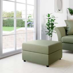 Square Opulent Velvet Storage Footstool - thumbnail 1