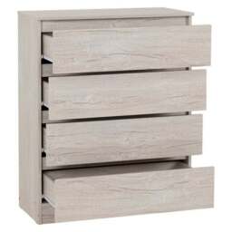 Walker 4 Door Wardrobe Bedroom Furniture Set - thumbnail 5