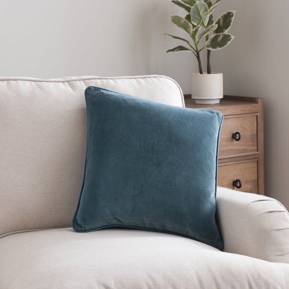 Clara Cotton Velvet Square Cushion - image 1