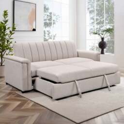 Charlotte Chenille 2 Seater Sofa Bed - thumbnail 1