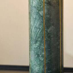 Venetia Green Marble and Gold Tall Table Lamp - thumbnail 3