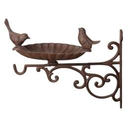 Fallen Fruits Bird Bath Feeder with Wall Bracket - thumbnail 1