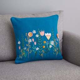 Scandi Floral Modern Cushion Cover - thumbnail 1