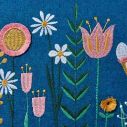 Scandi Floral Modern Cushion Cover - thumbnail 5