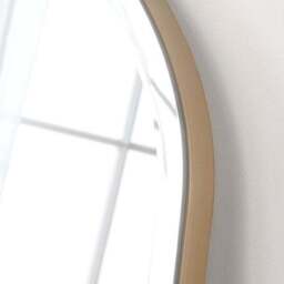 Yearn Arched Bevelled Overmantel Wall Mirror - thumbnail 2
