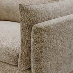 Ruby Chunky Chenille 3 Seater Sofa - thumbnail 4