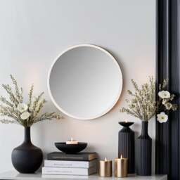 Yearn Classic Round Wall Mirror - thumbnail 1