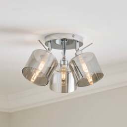 Erin 3 Light Adjustable Semi Flush Spotlight - thumbnail 1