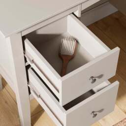 Lynton 4 Drawer Dressing Table - thumbnail 3