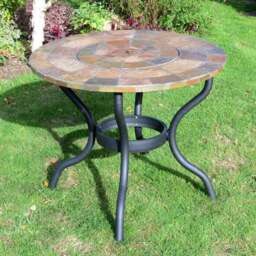 Bayfield Patio Table Firepit 89cm - thumbnail 2