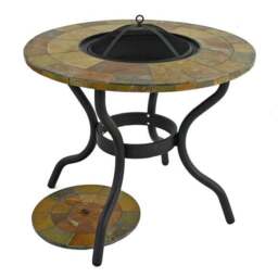 Bayfield Patio Table Firepit 89cm - thumbnail 4