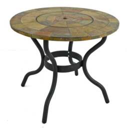 Bayfield Patio Table Firepit 89cm - thumbnail 5