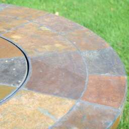 Bayfield Patio Table Firepit 89cm - thumbnail 3