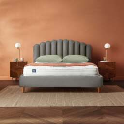 Silentnight Oriana Bed Frame, Velvet - thumbnail 1