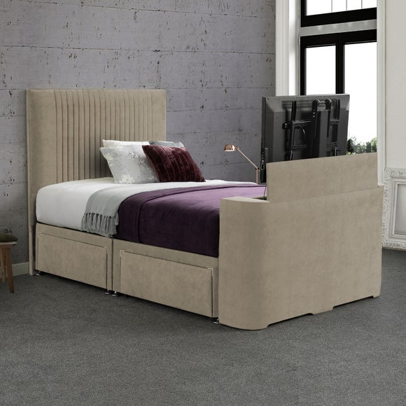 Sweet Dreams Gaia Vertical Pleated TV Bed - image 1