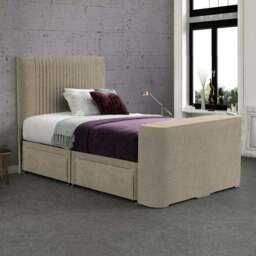 Sweet Dreams Gaia Vertical Pleated TV Bed - thumbnail 2