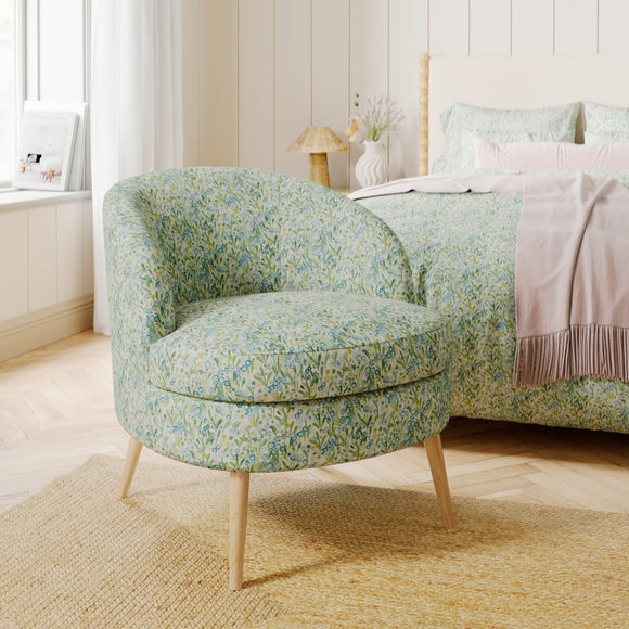 Marcie Harriet Meadow Print Cocktail Chair - image 1