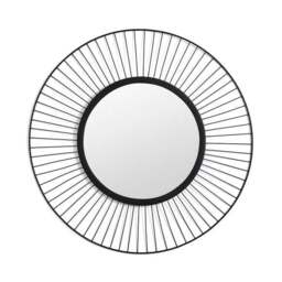 Elements Wire Round Indoor Outdoor Wall Mirror - thumbnail 5