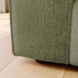 Abel Vintage Soft Chenille Reversible Corner Chaise Sofa - thumbnail 5