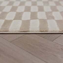 Mira Checkerboard Washable Rug - thumbnail 4