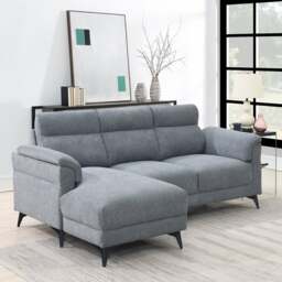 Roxy 3 Seater Left Hand Corner Chaise Sofa - thumbnail 1