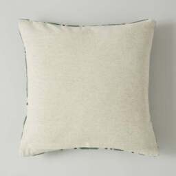 Crewel Work Floral Square Cushion - thumbnail 2