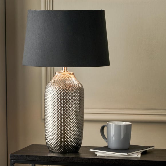 Nova Textured Ceramic Table Lamp - image 1
