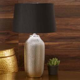 Nova Textured Ceramic Table Lamp - thumbnail 2