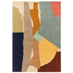 Asiatic Reef Abstract Wool Rug - thumbnail 1