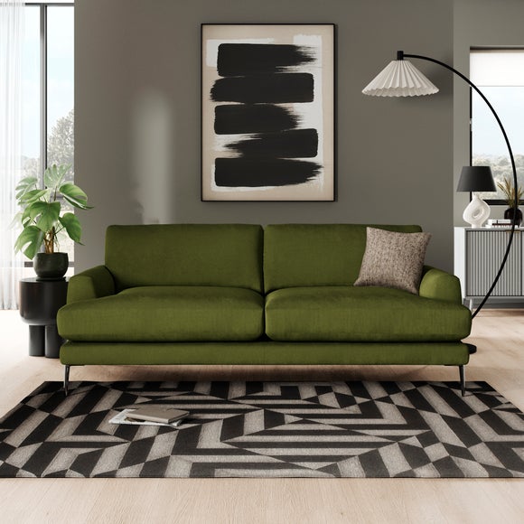 Lawson Matte Plush Velvet 4 Seater Sofa - image 1