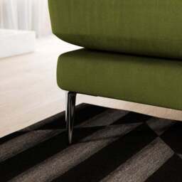 Lawson Matte Plush Velvet 4 Seater Sofa - thumbnail 4