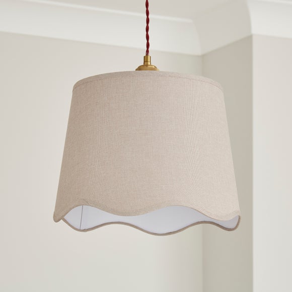 Scalloped Edge Lamp Shade - image 1