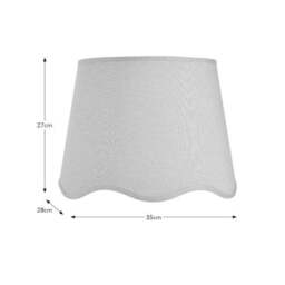 Scalloped Edge Lamp Shade - thumbnail 6