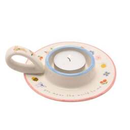 Love Life You Mean The World Ceramic Tealight Holder - thumbnail 4