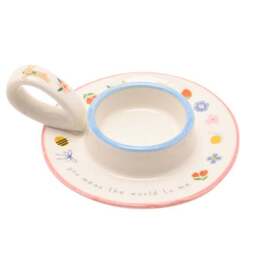 Love Life You Mean The World Ceramic Tealight Holder - thumbnail 2