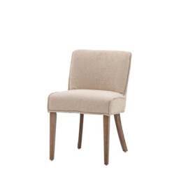 Thane Set of 2 Dining Chairs, Taupe - thumbnail 4